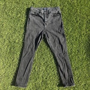 Calvin Klein Jeans Womens High Rise Jegging Black Size 12 31 (29x25)